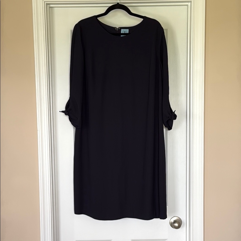 Cece Navy Shift Dress